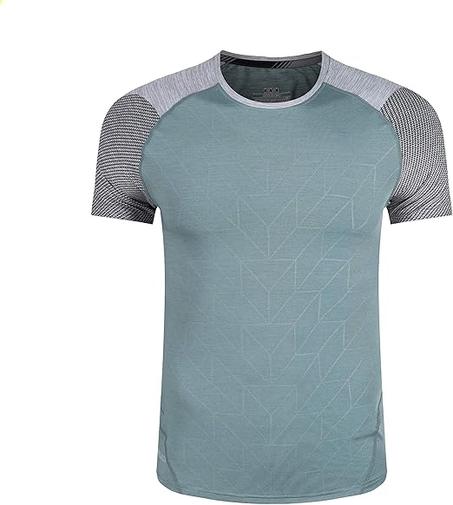 تيشيرت بيسيك اكتيف كومبريشن رياضي باكمام قصيرة للرجال سريع الجفاف برقبة دائرية ضيقة للجري وصالة الالعاب الرياضية خفيف الوزن كول جاف واقي من الطفح الجلدي وات فلو