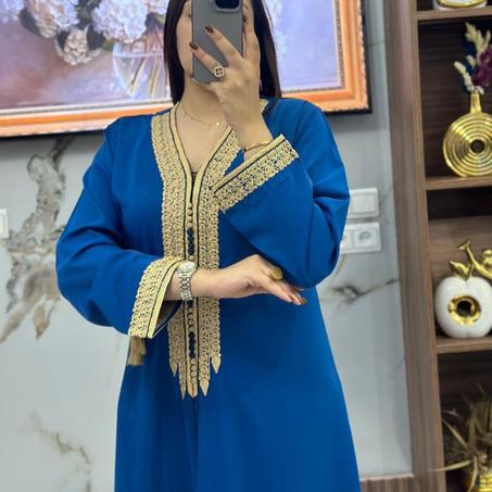 قفطان مغربي مطروز