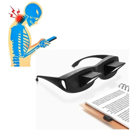 Lunettes Paresseuses Prismatiques 👓 - Lecture et TV en Position Allongée