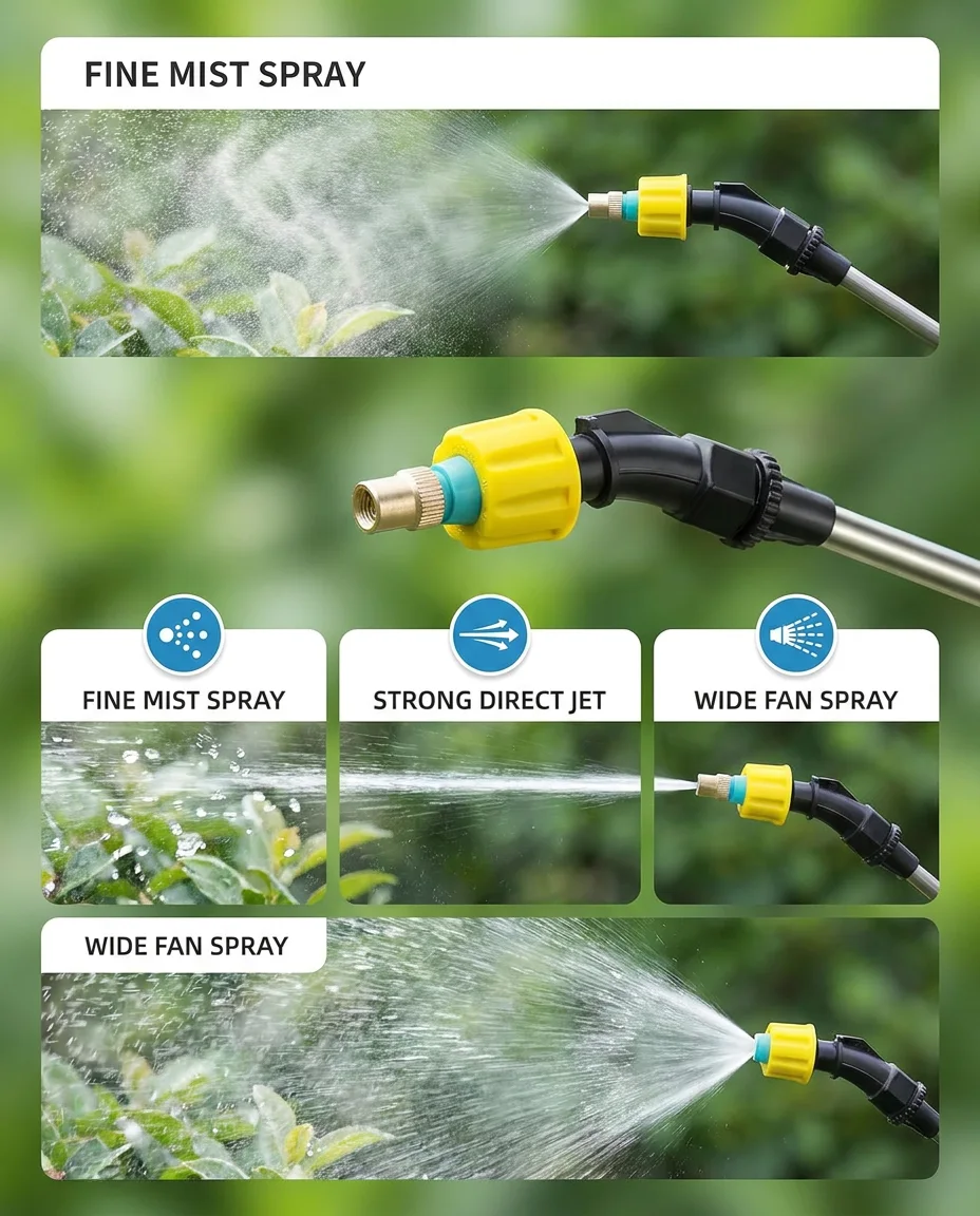 Portable 5L Electric Sprayer with Long Battery Life