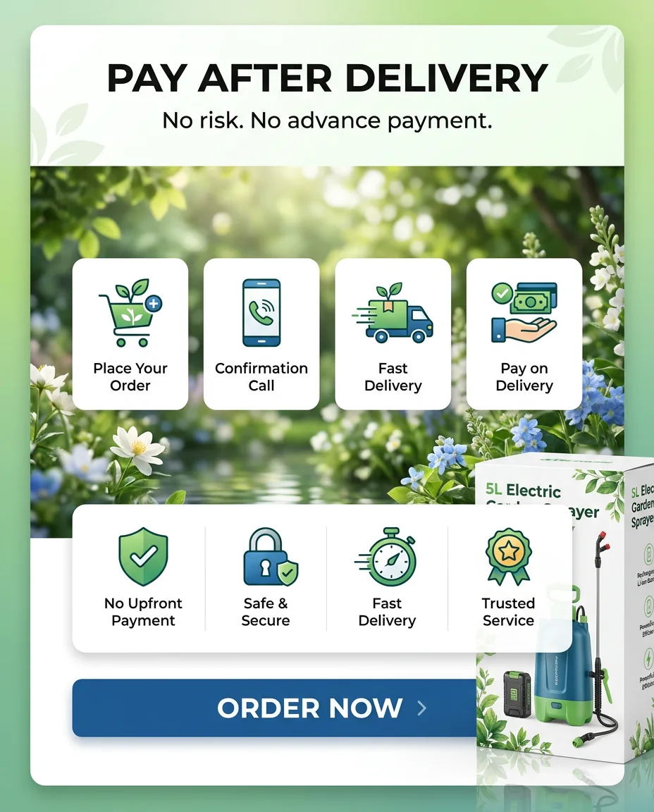 Portable 5L Electric Sprayer with Long Battery Life