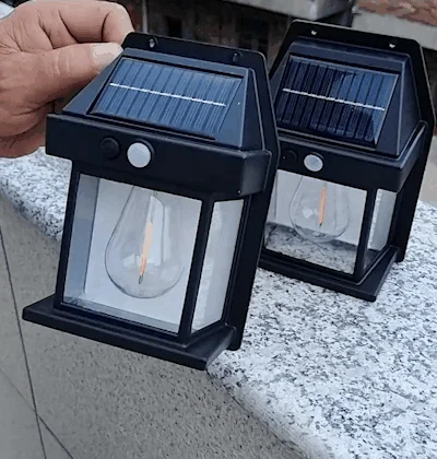 Solar Wall Light with Motion Sensor β No Wires Needed!