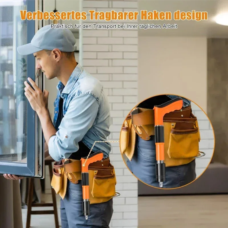 Heavy-Duty Nail Shooting Machine (Manual Steel Nail Gun)