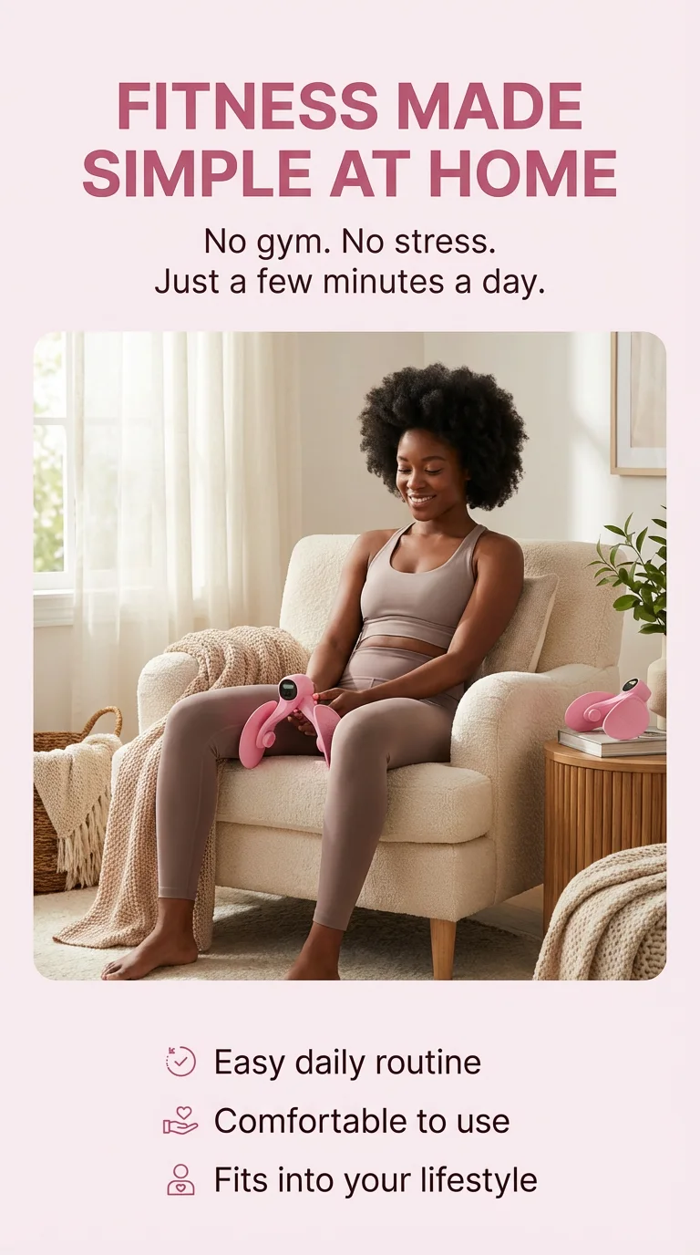 Smart Pelvic Floor Trainer – Tone Thighs & Restore Strength at Home