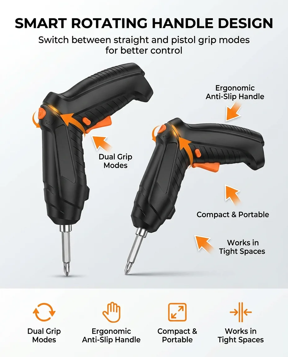 47-in-1 Rechargeable Electric Screwdriver Set – Lipa Ukipokea