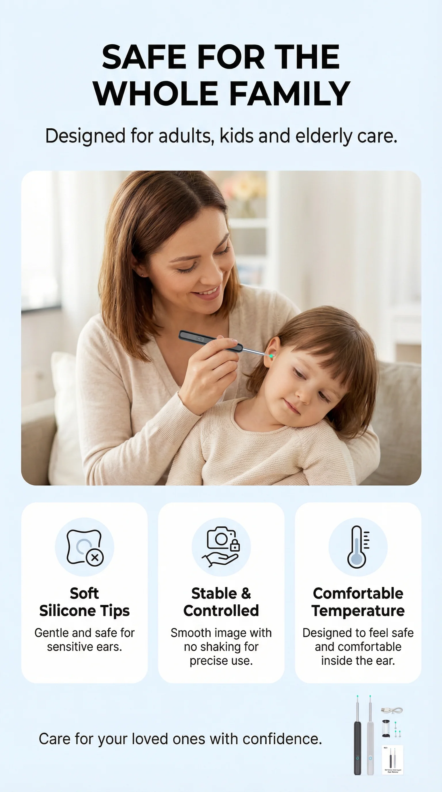 Stop Cleaning Blindly! Smart Ear Cleaner with Camera