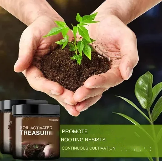SOIL BOOSTER™ – Natural Fertilizer for Strong Roots, Faster Growth & Big Harvests 🌾