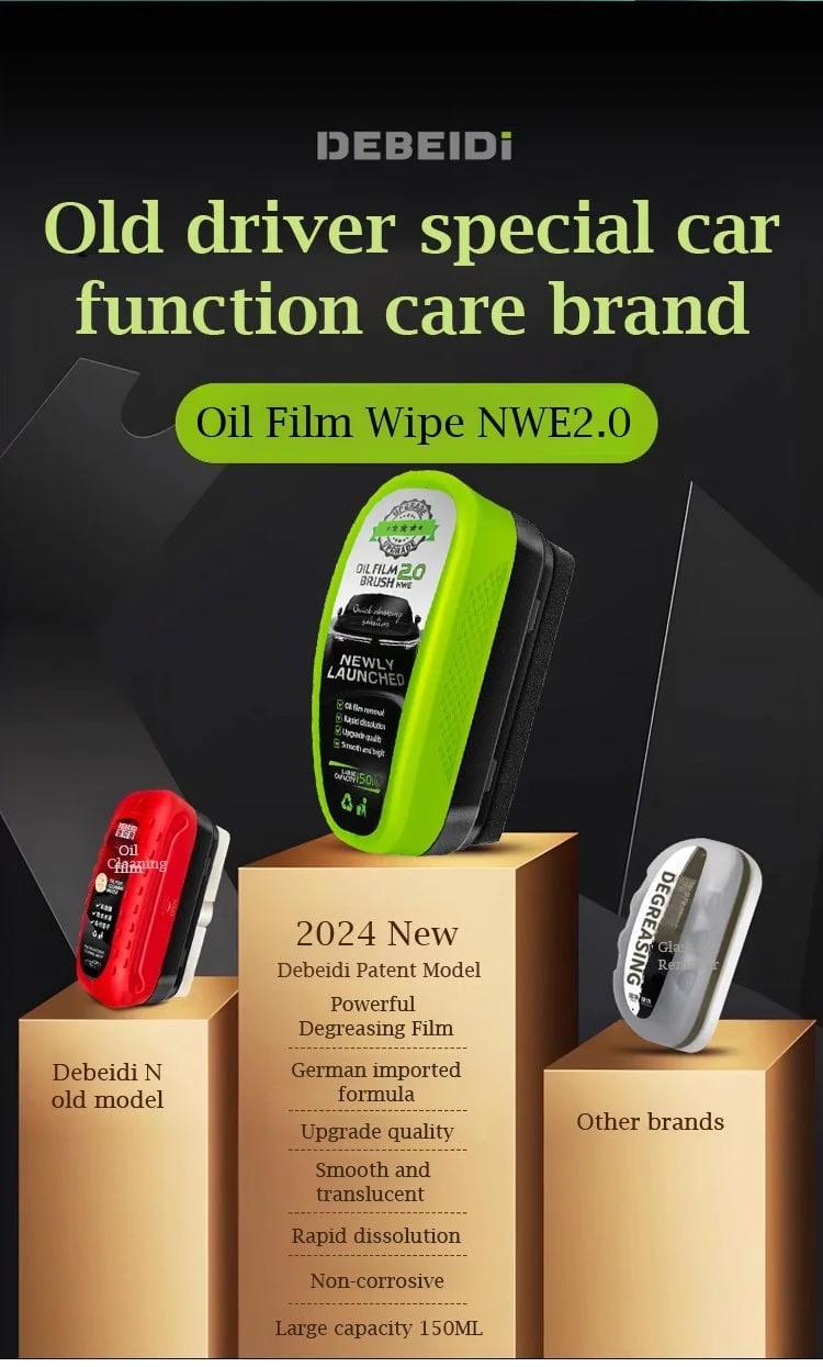 Anti-Oil & Dust Windshield Cleaner