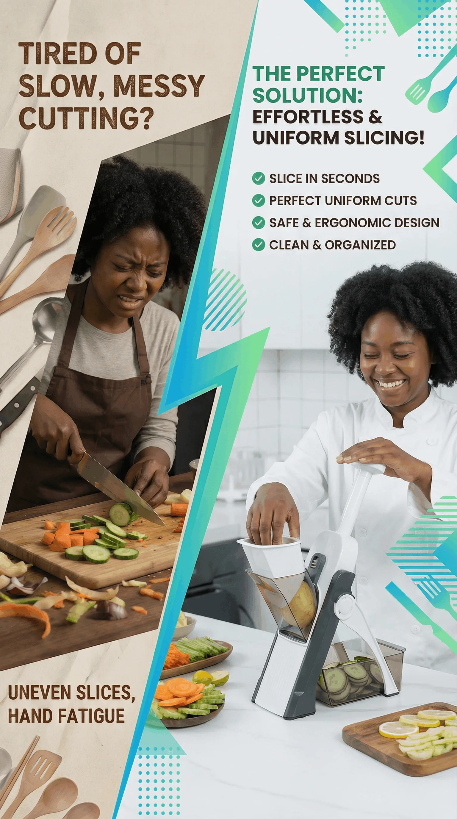 CUT VEGETABLES IN SECONDS
