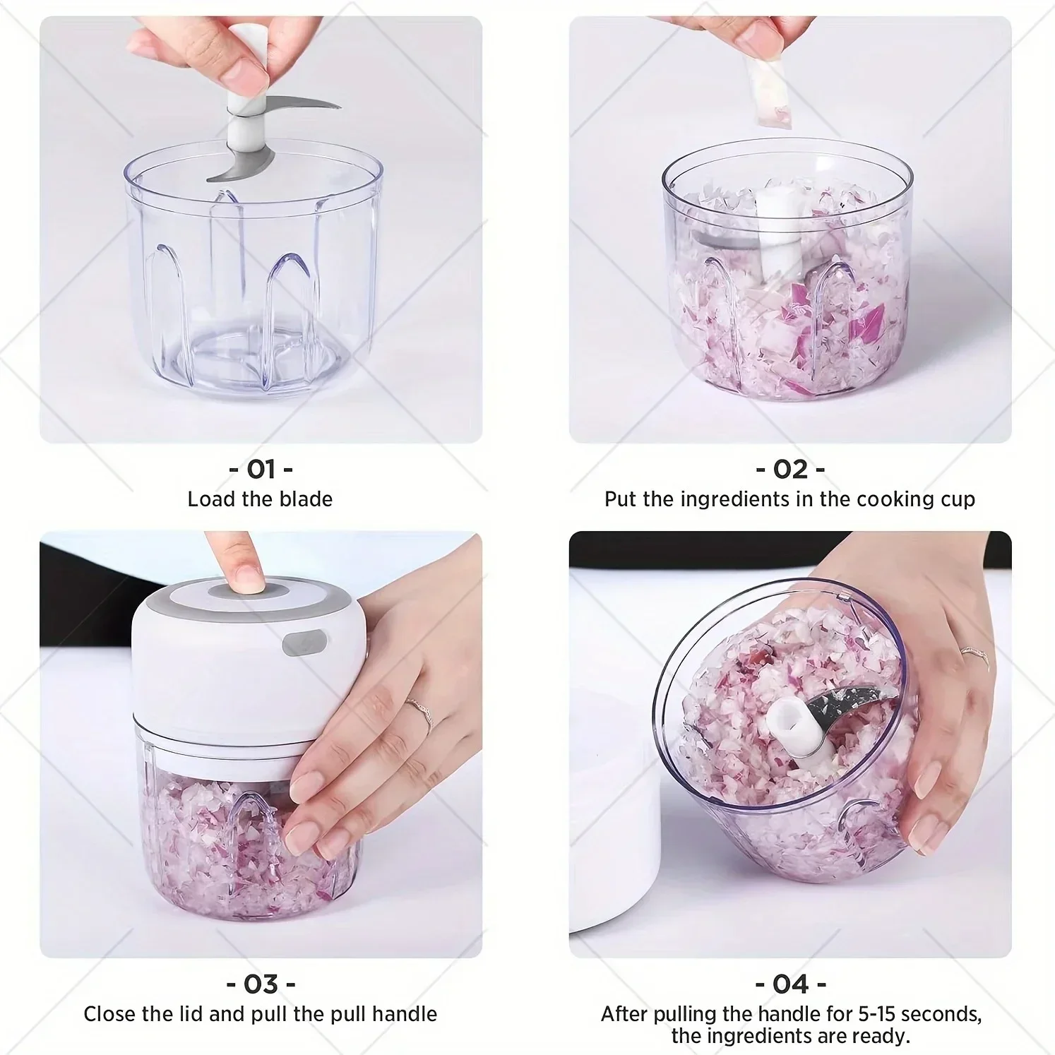 Portable Electric Mini Chopper
