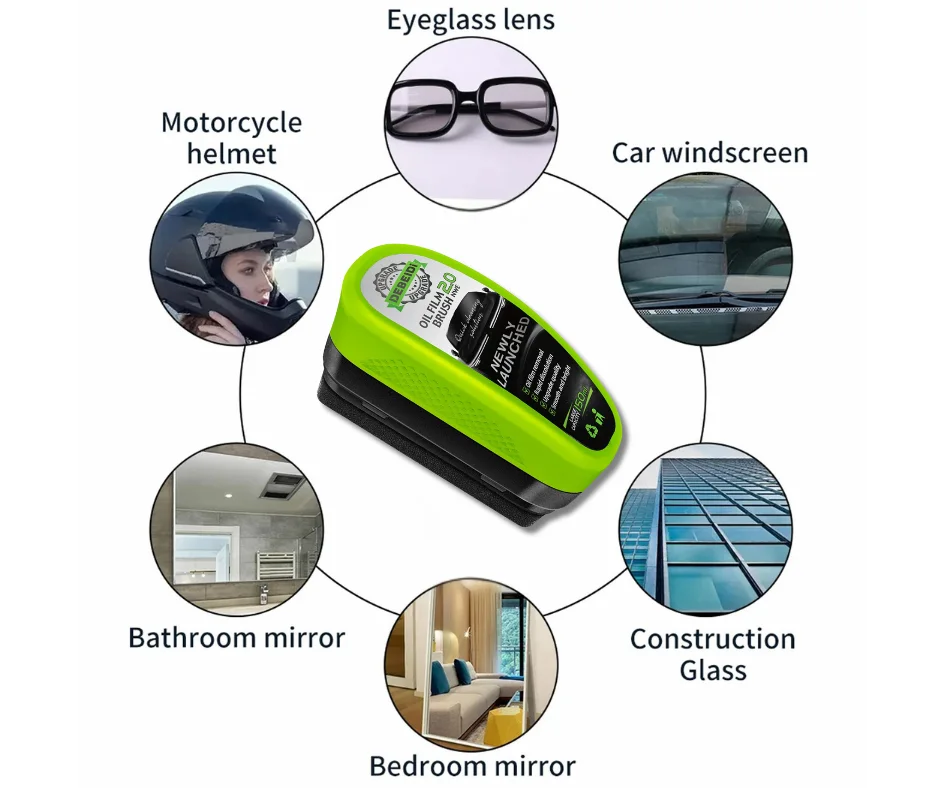 Anti-Oil & Dust Windshield Cleaner