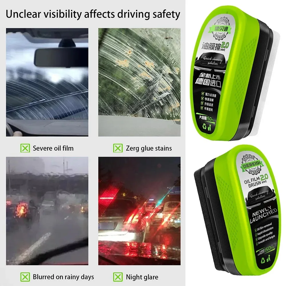 Anti-Oil & Dust Windshield Cleaner