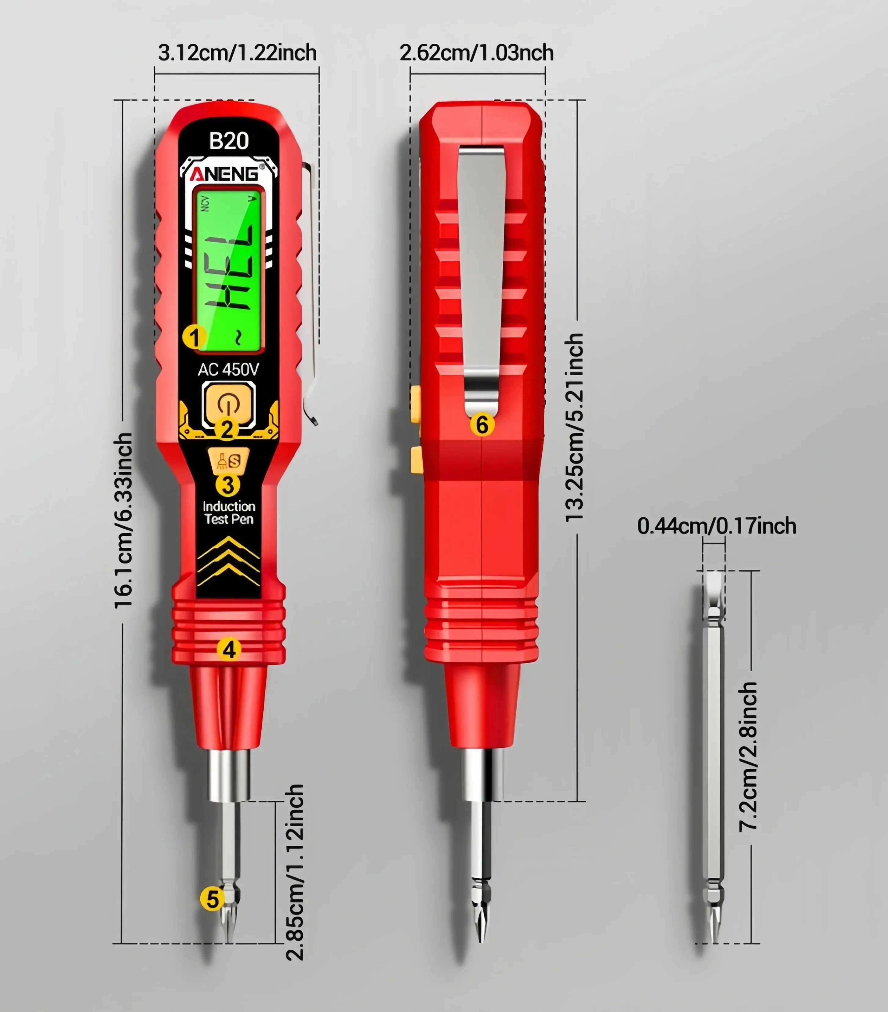 ⏳Limited Sale 50% OFF🔥2 in 1 Digital Display Induction Test Pencil🖊️