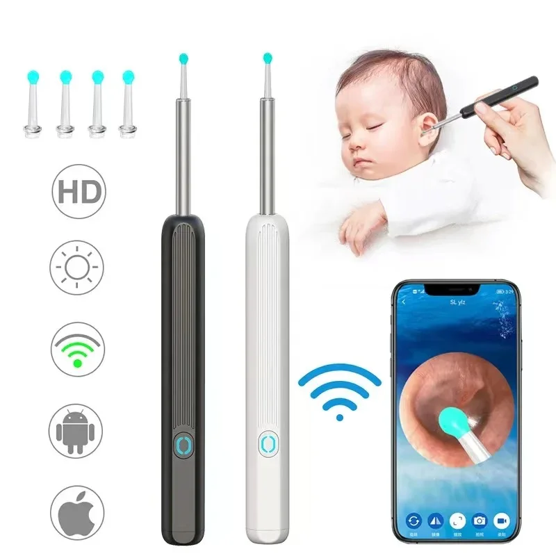 Stop Cleaning Blindly! Smart Ear Cleaner with Camera