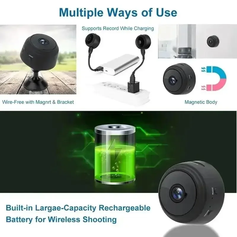 A9 HD Wireless Mini Security Camera