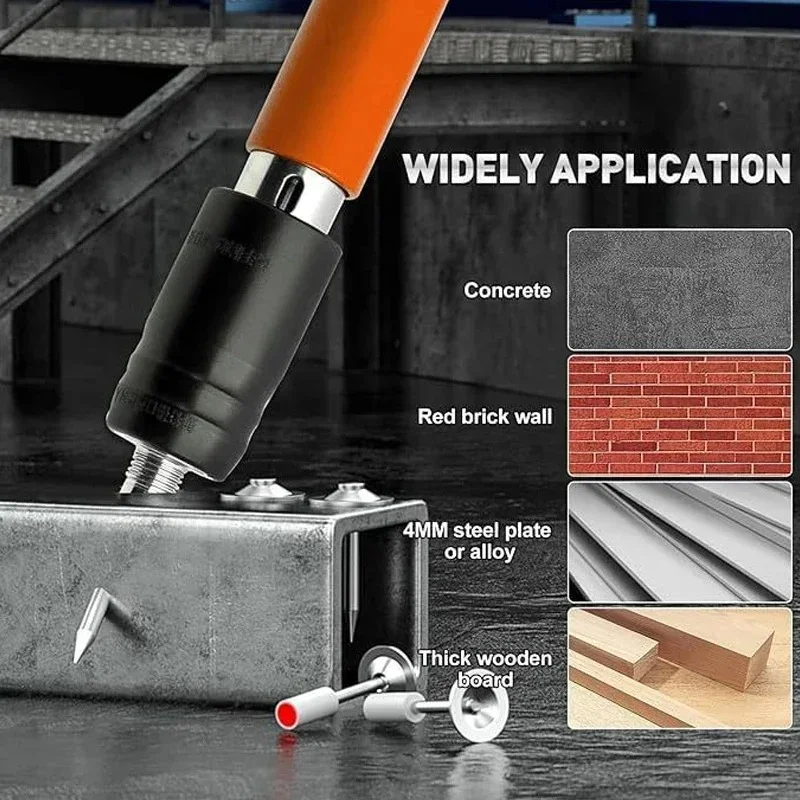 Heavy-Duty Nail Shooting Machine (Manual Steel Nail Gun)