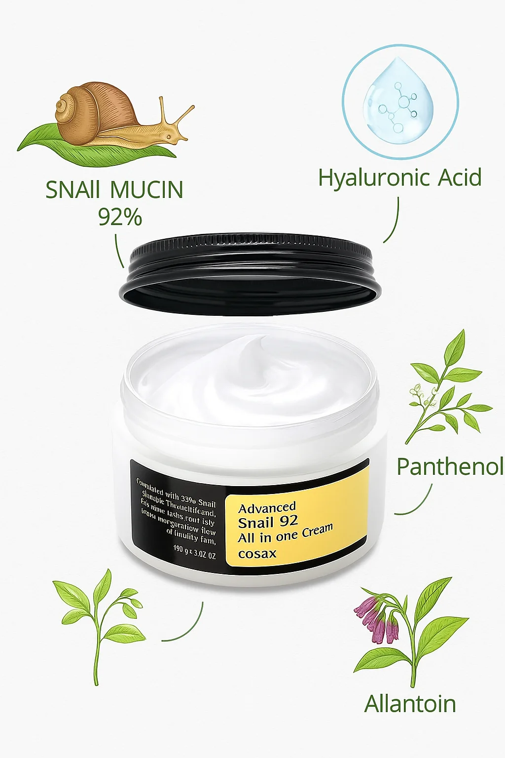 Advanced Snail 92 All‑in‑One Cream