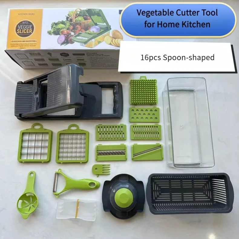 14-in-1 Multifunctional Vegetable Chopper – Chop, Slice & Dice Instantly! (copy)