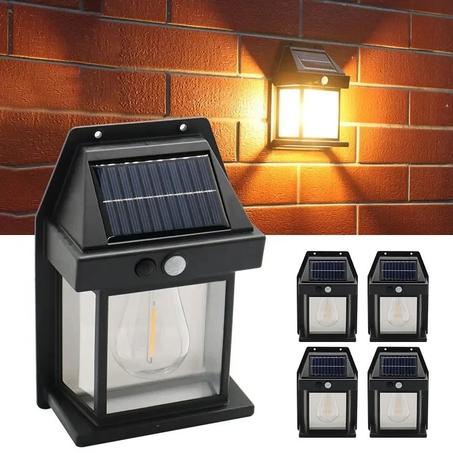 Solar Wall Light with Motion Sensor – No Wires Needed! GO