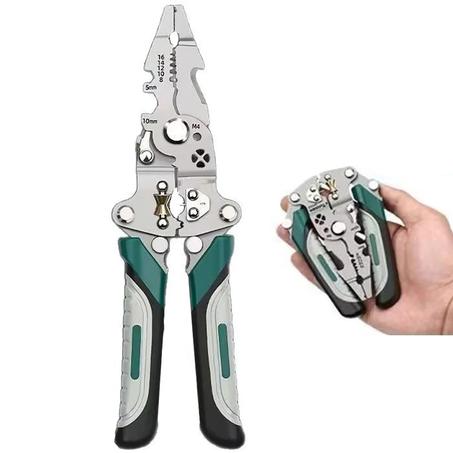 Multifunctional Cable Stripper, Professional Grade Fiber Optic Cable Stripping Tool for Electrical Wiring and Cable Management