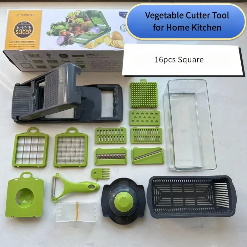 14-in-1 Multifunctional Vegetable Chopper – Chop, Slice & Dice Instantly! (copy)