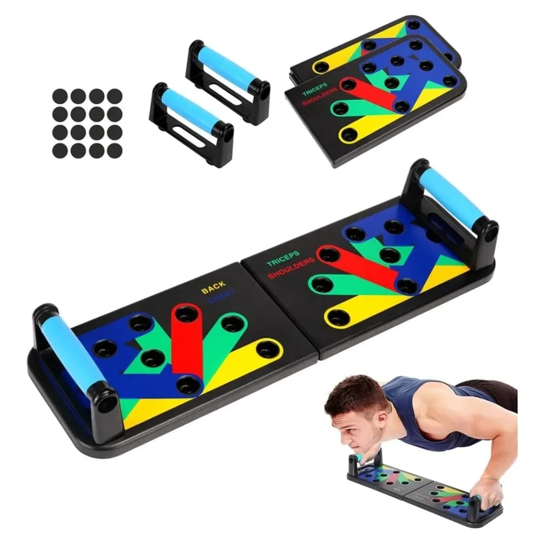 Multi-Function Push-Up Board | Chest, Shoulders, Triceps & Back Trainer