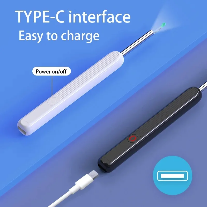Stop Cleaning Blindly! Smart Ear Cleaner with Camera