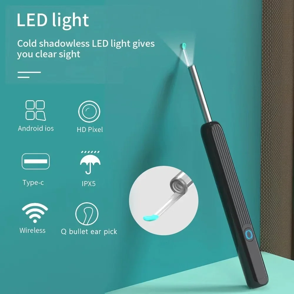 Stop Cleaning Blindly! Smart Ear Cleaner with Camera