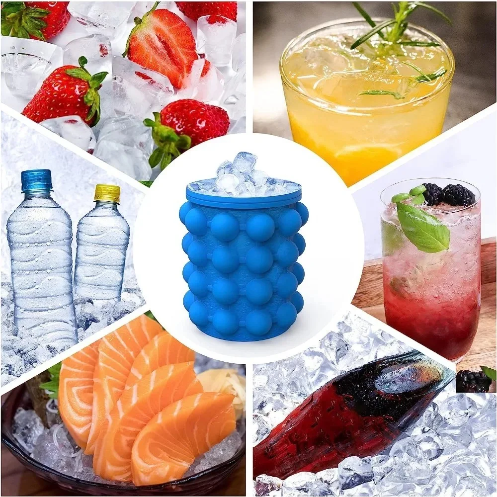 Ice Cube Maker Bucket with Lid – Fresh Ice Ready Whenever You Need It ❄️