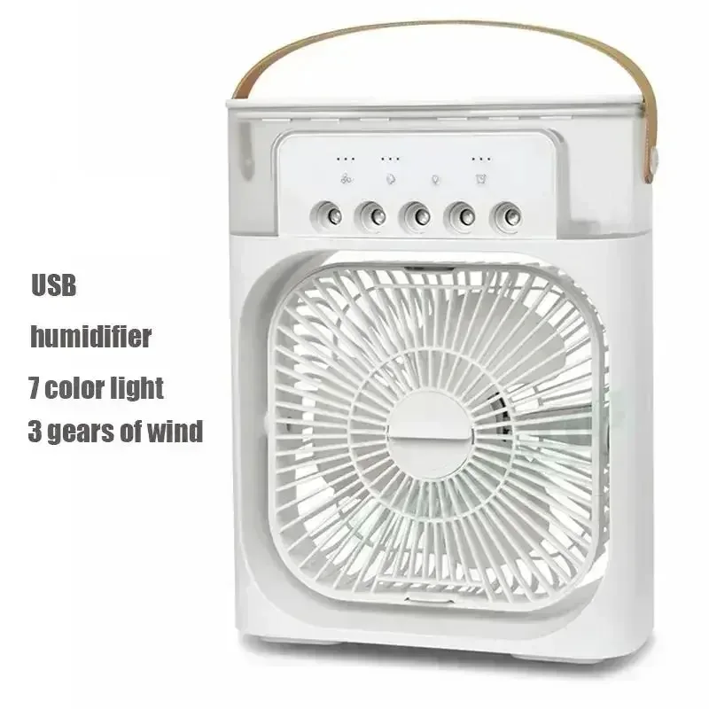 Portable USB Air Cooler Fan with 5 Mist Sprays