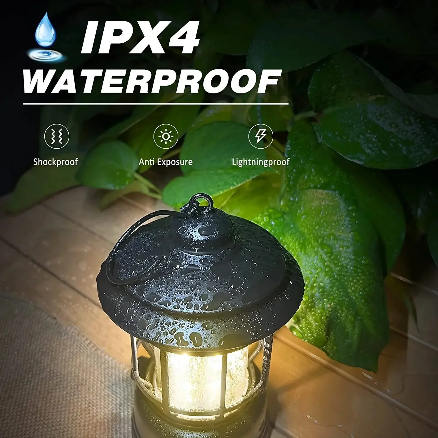 Retro Flame Lantern – Taa ya Rechargeable yenye Vibes za Kifahari 🔥