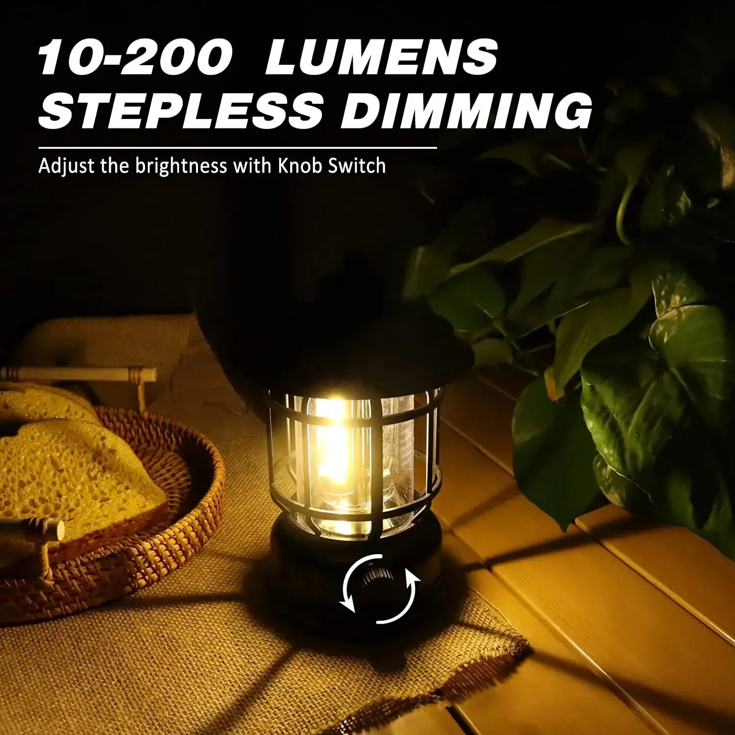 Retro Flame Lantern – Taa ya Rechargeable yenye Vibes za Kifahari 🔥