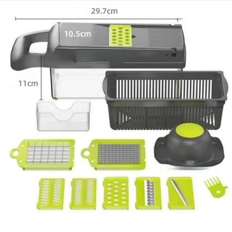 14-in-1 Multifunctional Vegetable Chopper – Chop, Slice & Dice Instantly! (copy)