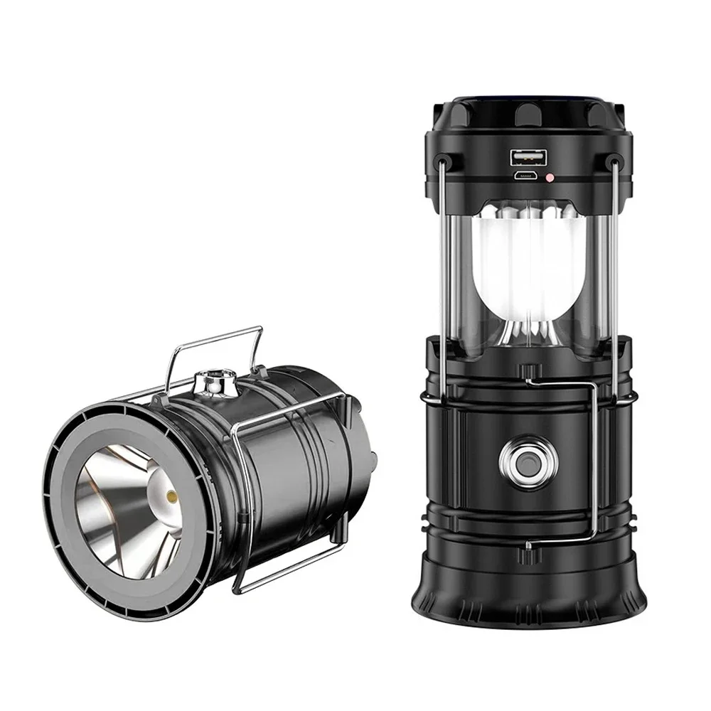 Taa ya LED Inayobebeka (Lantern + Tochi) – Mwanga Mkali kwa Dharura na Safari 🔦