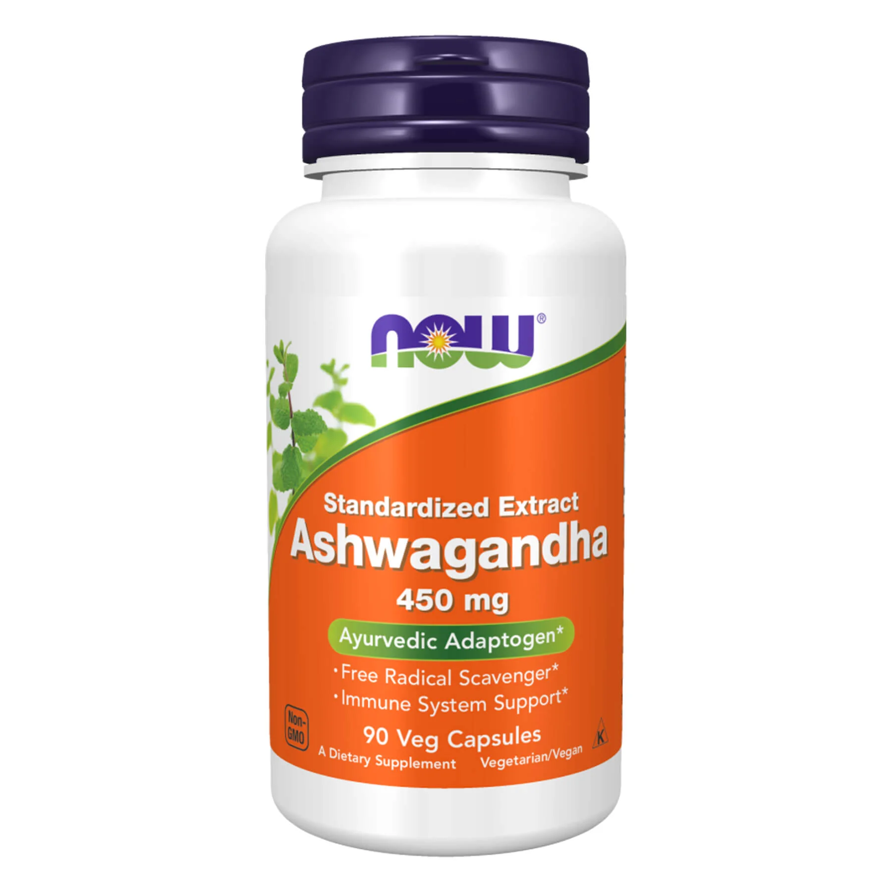 NOW Foods Ashwagandha 450mg | Msaada wa Asili kwa Utulivu na Ustawi wa Kila Siku | 🚚 Lipa Ukipokea Tanzania Nzima
