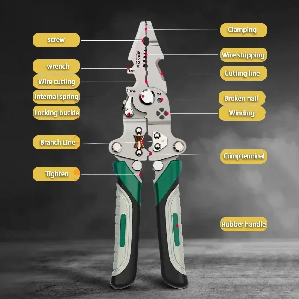 Multifunctional Cable Stripper, Professional Grade Fiber Optic Cable Stripping