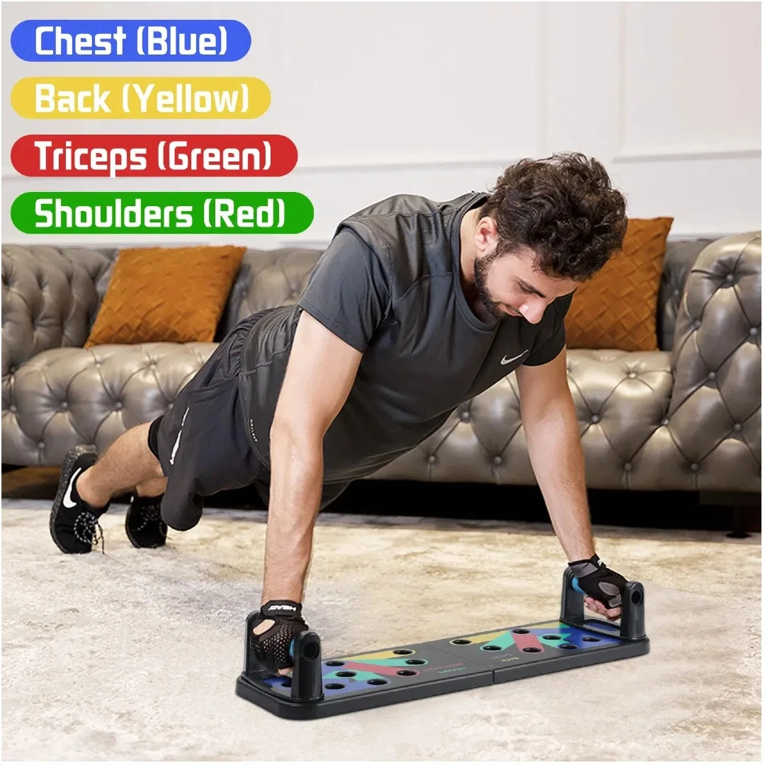 Multi-Function Push-Up Board | Chest, Shoulders, Triceps & Back Trainer