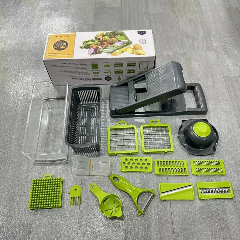 14-in-1 Multifunctional Vegetable Chopper – Chop, Slice & Dice Instantly! (copy)