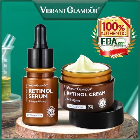✨ Vibrant Glamour Retinol Pack – Serum + Cream | Anti-Aging & Firming Set ✨