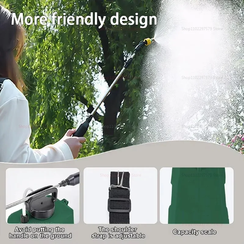Portable 5L Electric Sprayer with Long Battery Life