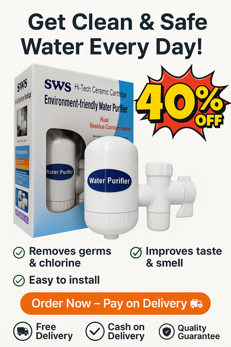 water purifier faucet with easy clear water purifier