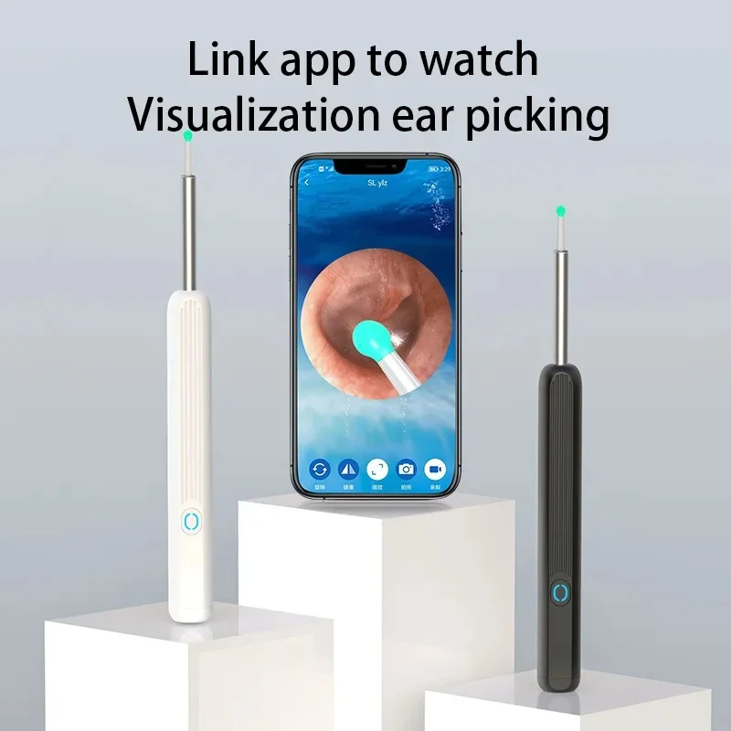 Stop Cleaning Blindly! Smart Ear Cleaner with Camera