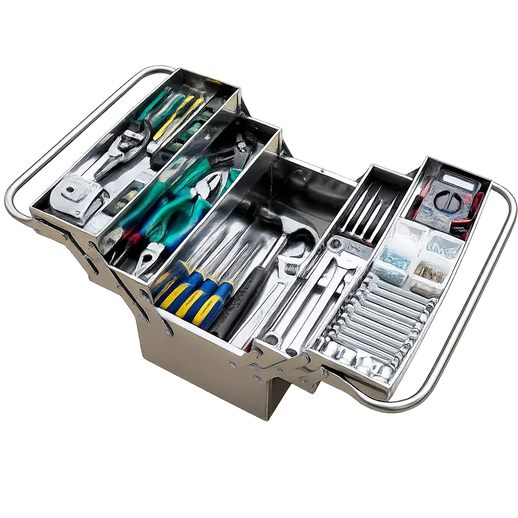 5-Layer Heavy-Duty Cantilever Tool Box Organizer – Strong, Spacious & Easy Access