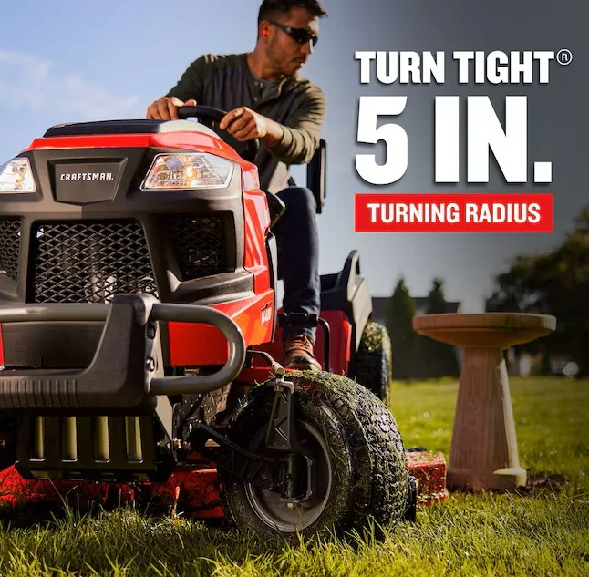 CRAFTSMAN T4400 54-in 24 -HP V-twin Gas Riding lawn mower