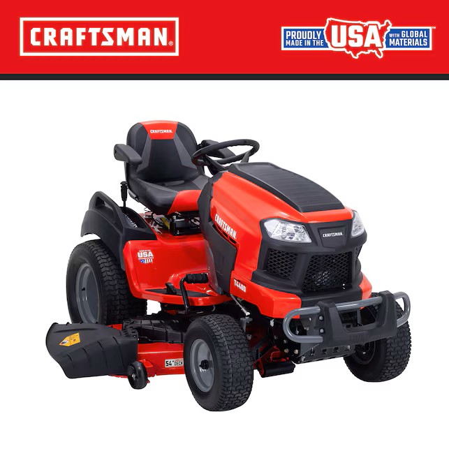 CRAFTSMAN T4400 54-in 24 -HP V-twin Gas Riding lawn mower