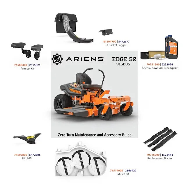 Ariens EDGE 52-in 21.5 -HP V-twin Gas Zero-turn Riding Lawn Mower