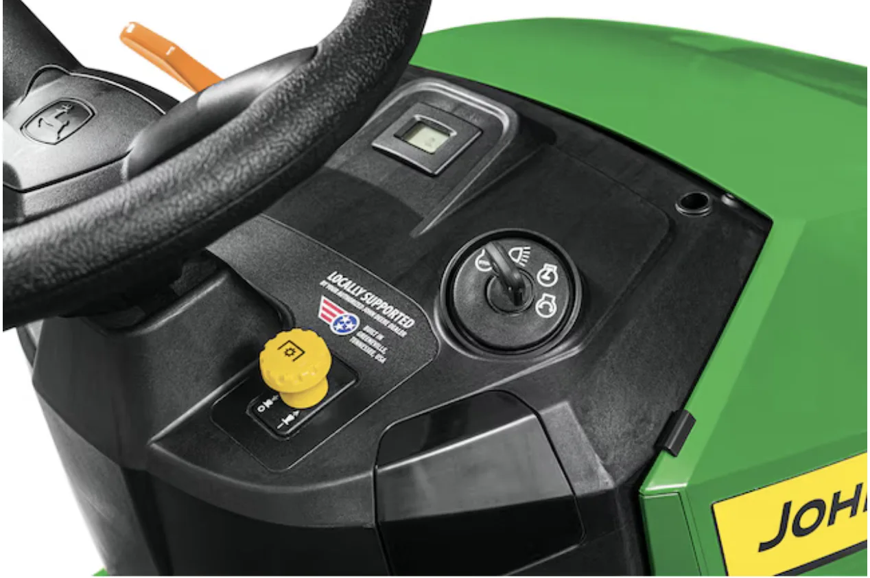 John Deere S170 48-in V-twin Gas Lawn tractor