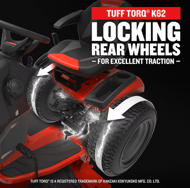 CRAFTSMAN T4400 54-in 24 -HP V-twin Gas Riding lawn mower