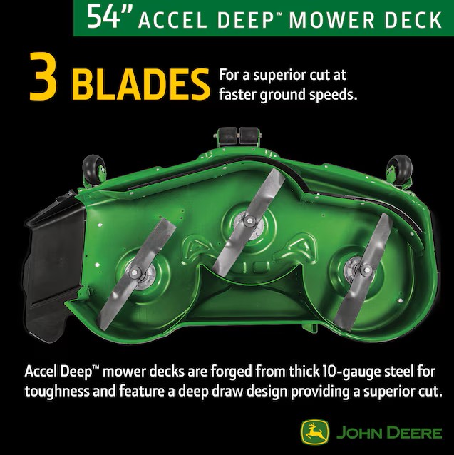 John Deere Z530M 54-in 24 -HP V-twin Gas Zero-turn Riding Lawn Mower