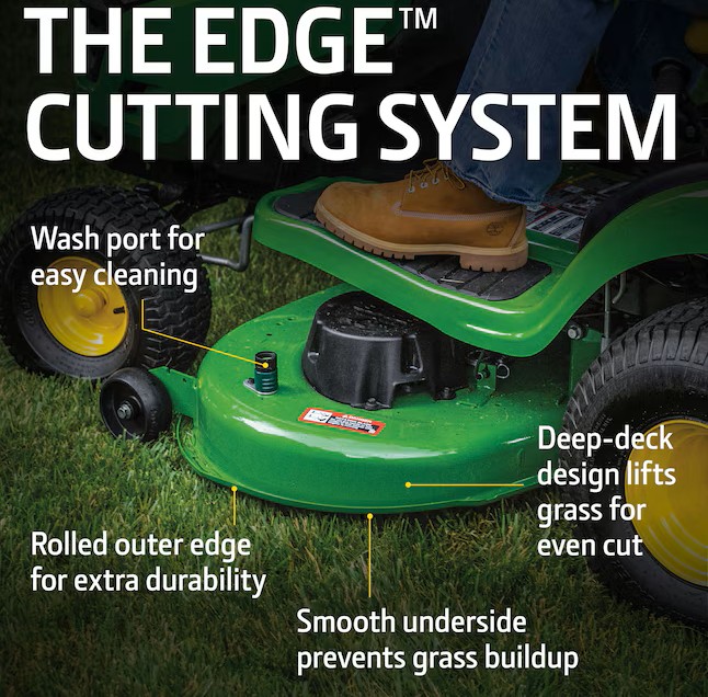 John Deere S180 54-in 24 -HP V-twin Gas Riding lawn mower